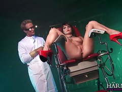 TubeWish presents: Harmony vision caged anal slaves