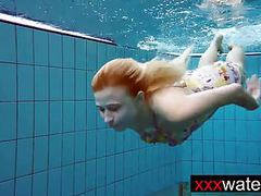 TubeWish presents: Amateur blonde mermaid