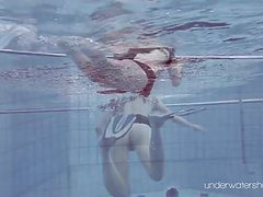TubeWish presents: Roxalana chech in scuba diving in the pool