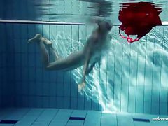 TubeWish presents: Hot blonde lucie french teen in the pool