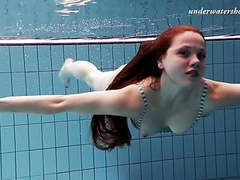 TubeWish presents: Salaka ribkina underwater swimming teen