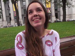 TubeWish presents: Princess maude with shaved cunt gets fucked in missionary position
