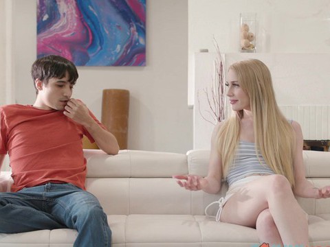 TubeWish presents: Pale babe emma starletto gets licked and fucked by a lucky roommate