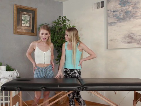 TubeWish presents: Closeup video of sensual massage between scarlett and natalie