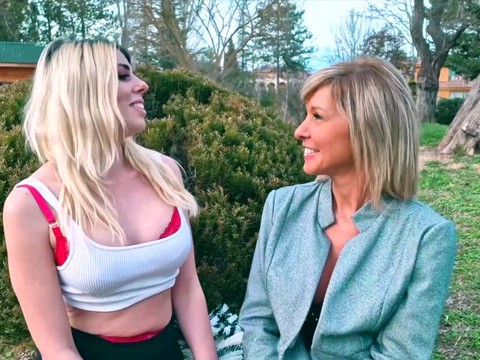 TubeWish presents: French blonde milf seeking for a threesome