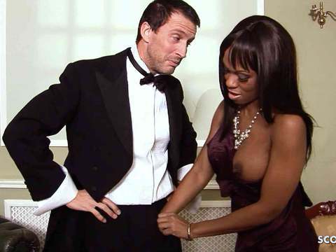 TubeWish presents: Big boobs black ebony goddexxx wife seduce hotel-boy to interracial cheating fuck
