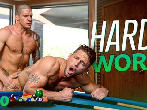 TubeWish presents: Hot af hunks contractors take a break for a good bareback